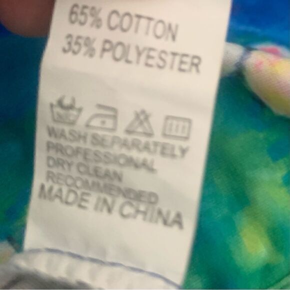 Unbranded multicolored Abstract Print V-Neck Short Sleeve T-shirt Size Small - Picture 9 of 9